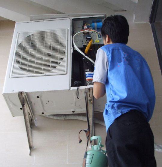 镜湖空调开机无反应维修